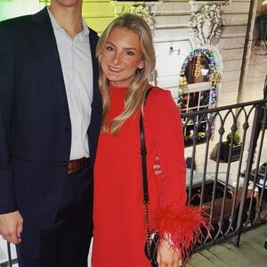 Red feather mod Ellie dress